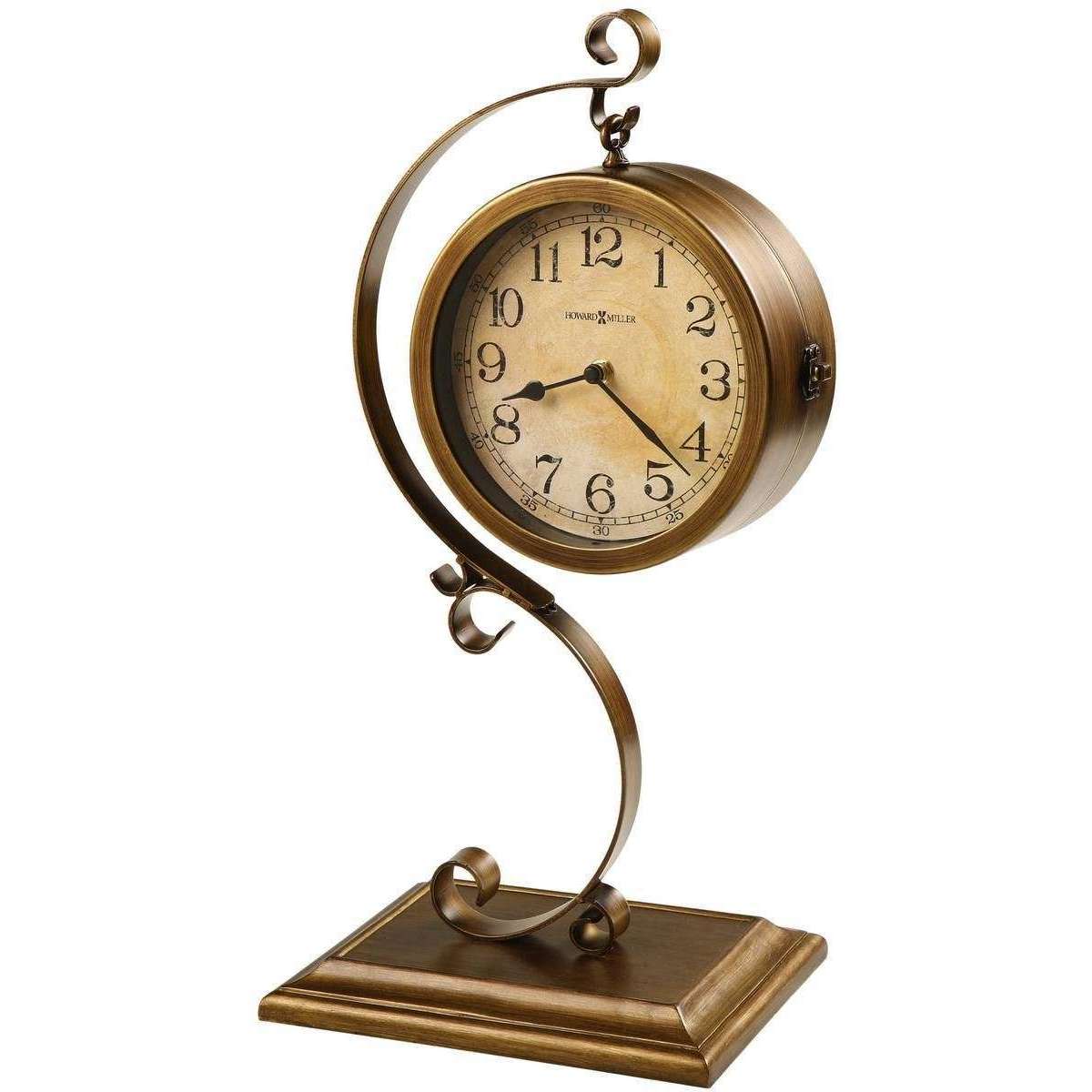 Howard Miller Jenkins Mantel Clock - Dark Gold
