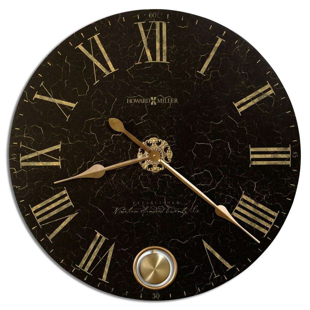 Howard Miller London Night Wall Clock - Black