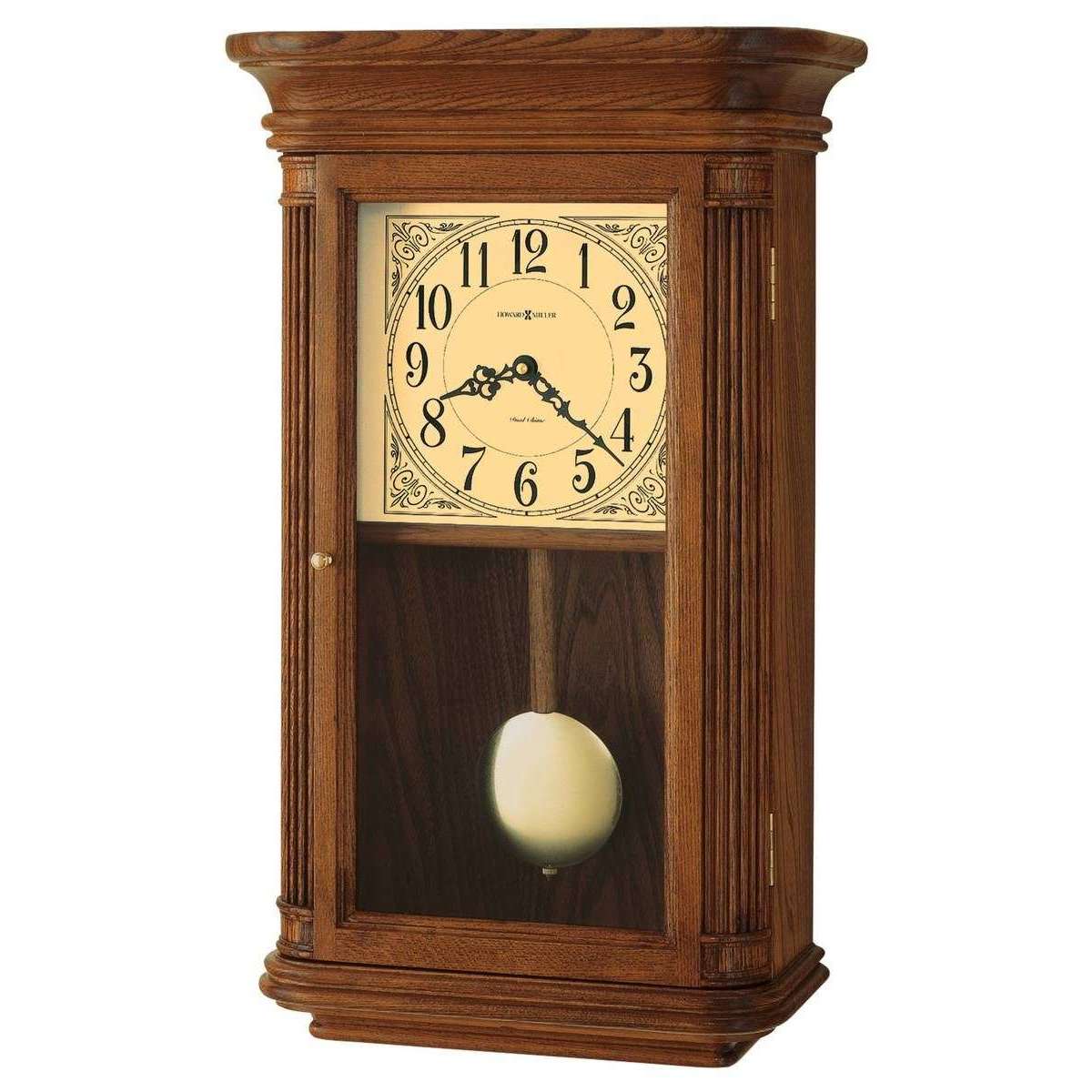 Howard Miller Westbrook Wall Clock - Oak Brown