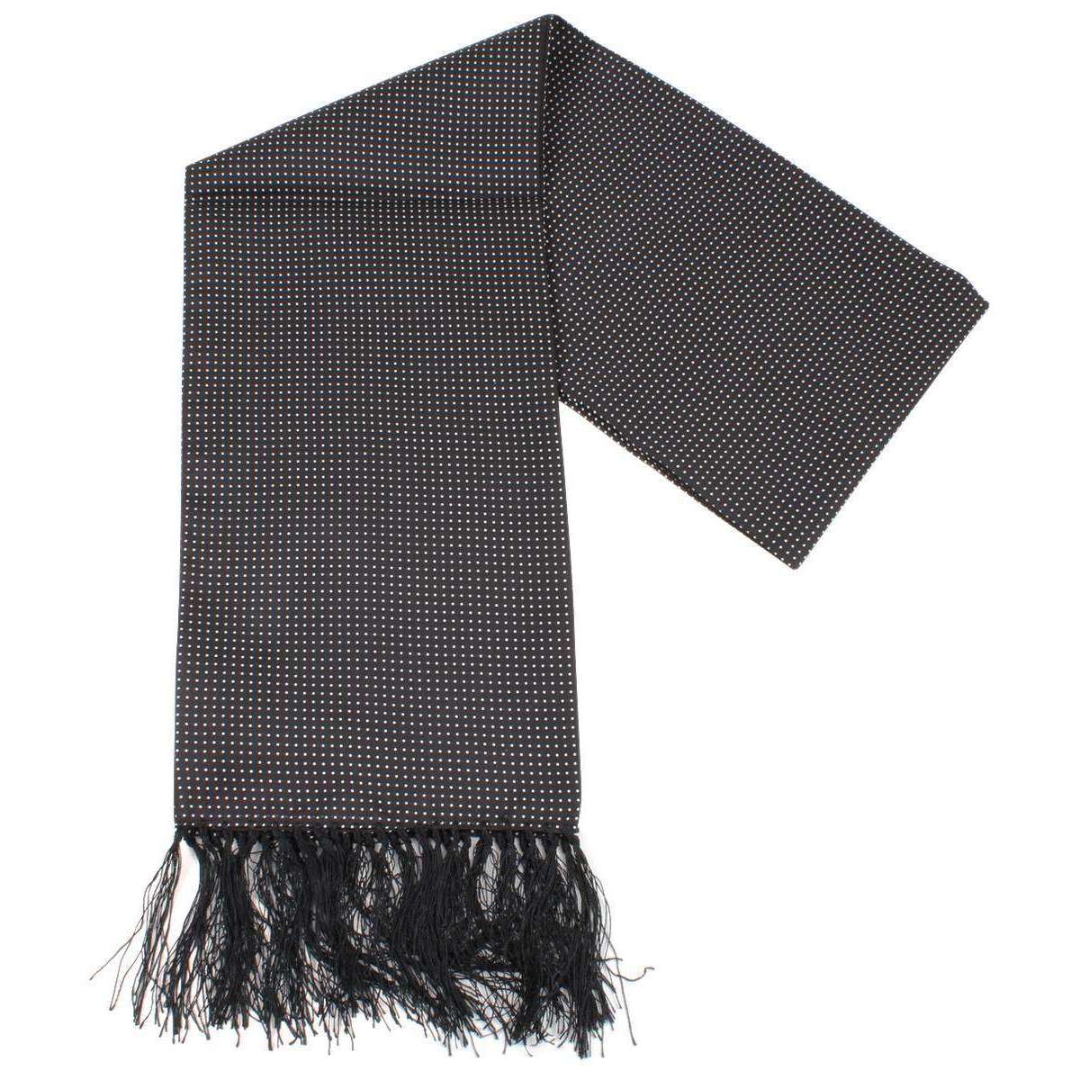 Knightsbridge Neckwear Pin Dot Dress Scarf - Black