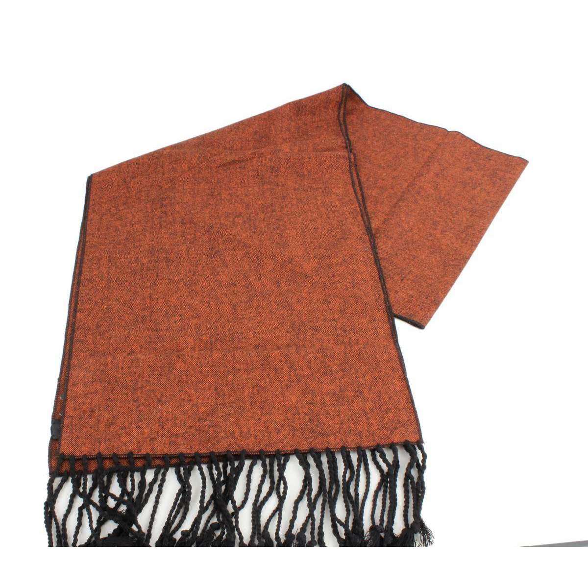 Knightsbridge Neckwear Tweed Scarf - Burnt Orange