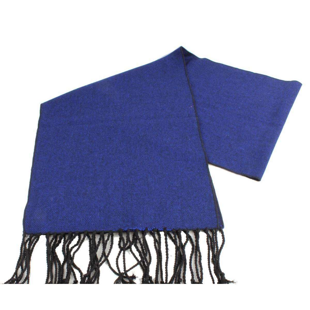 Knightsbridge Neckwear Tweed Wool Scarf - Royal Blue