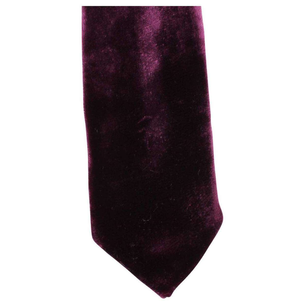 knightsbridge neckwear velvet tie - purple