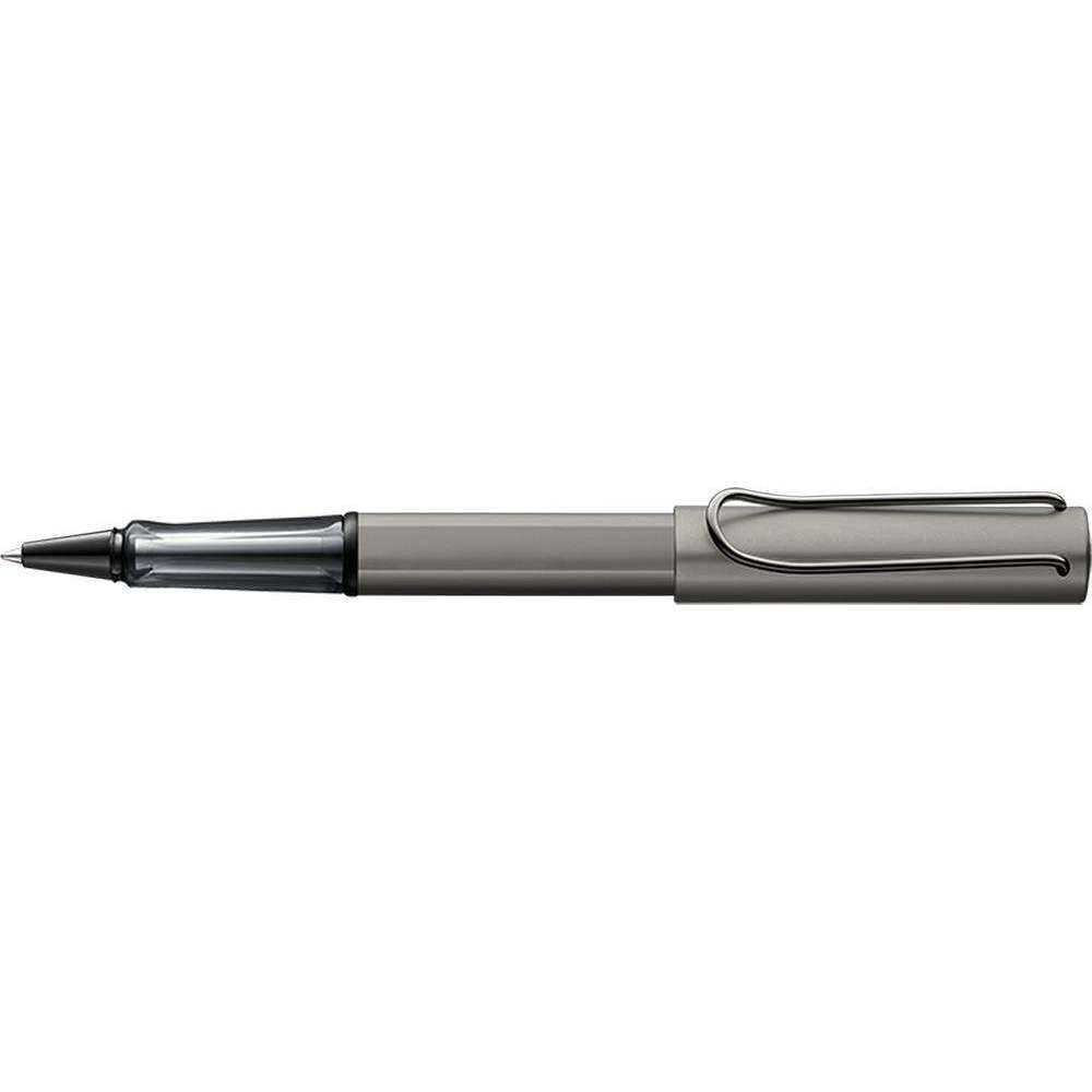 lamy lx anodised aluminium rollerball pen - ruthenium grey