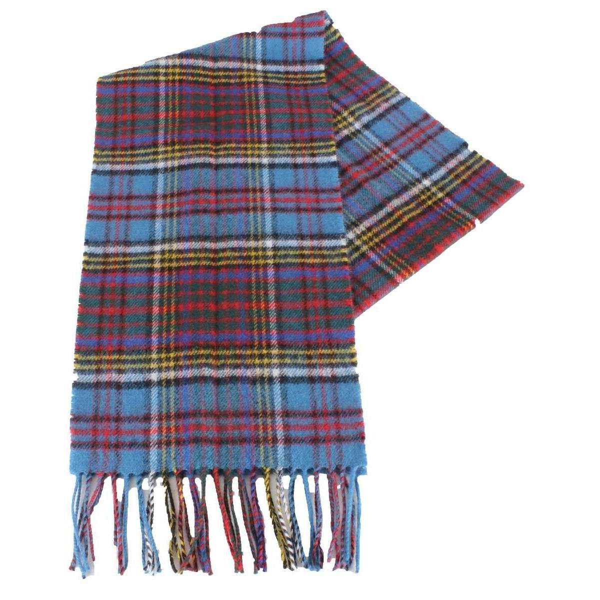 Locharron of Scotland Bowhill Anderson Modern Lambswool Scarf - Multi