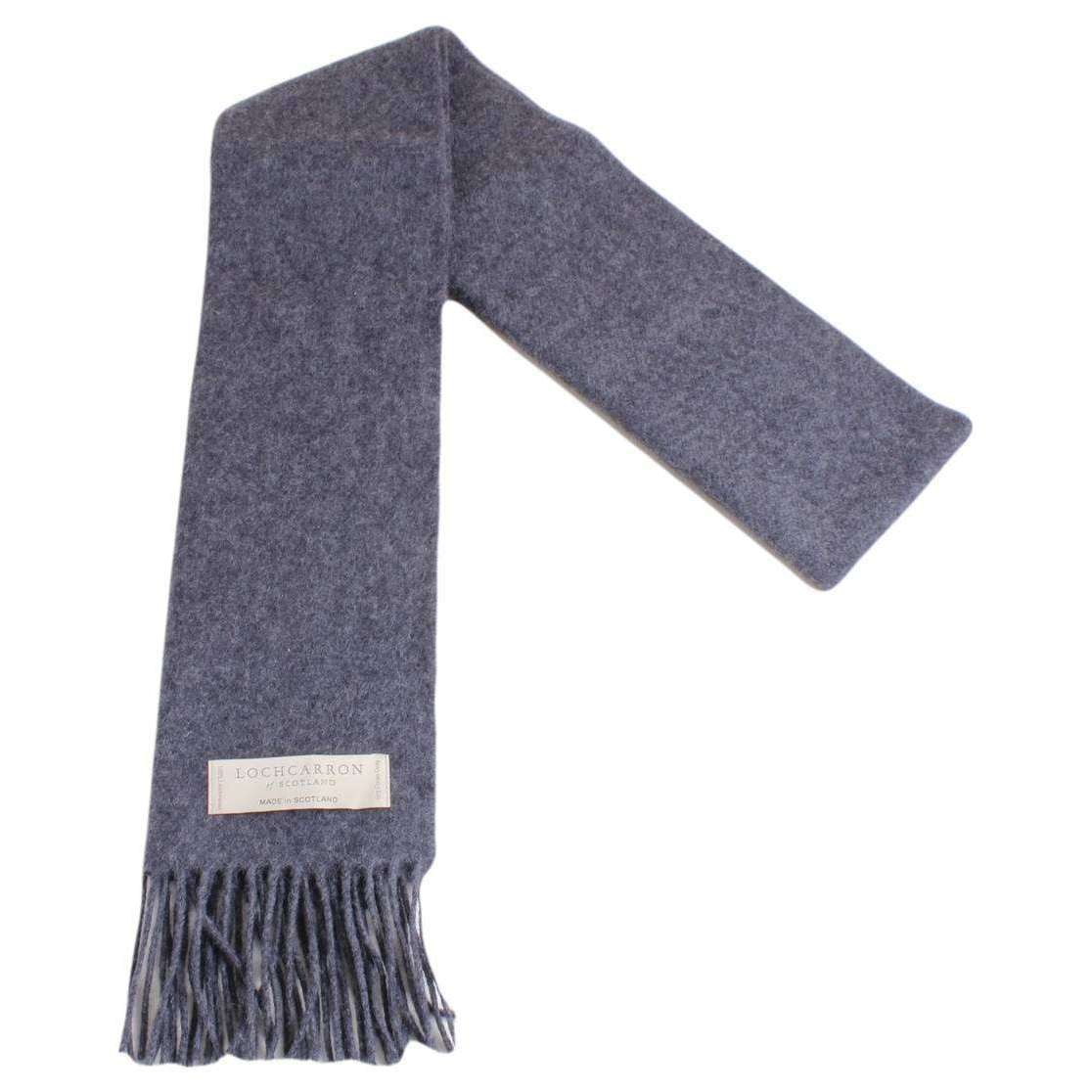 Locharron of Scotland Lambwool Scarf - Charcoal