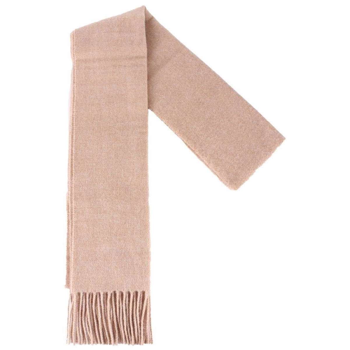 Locharron of Scotland Plain Lambswool Scarf - Malt Beige