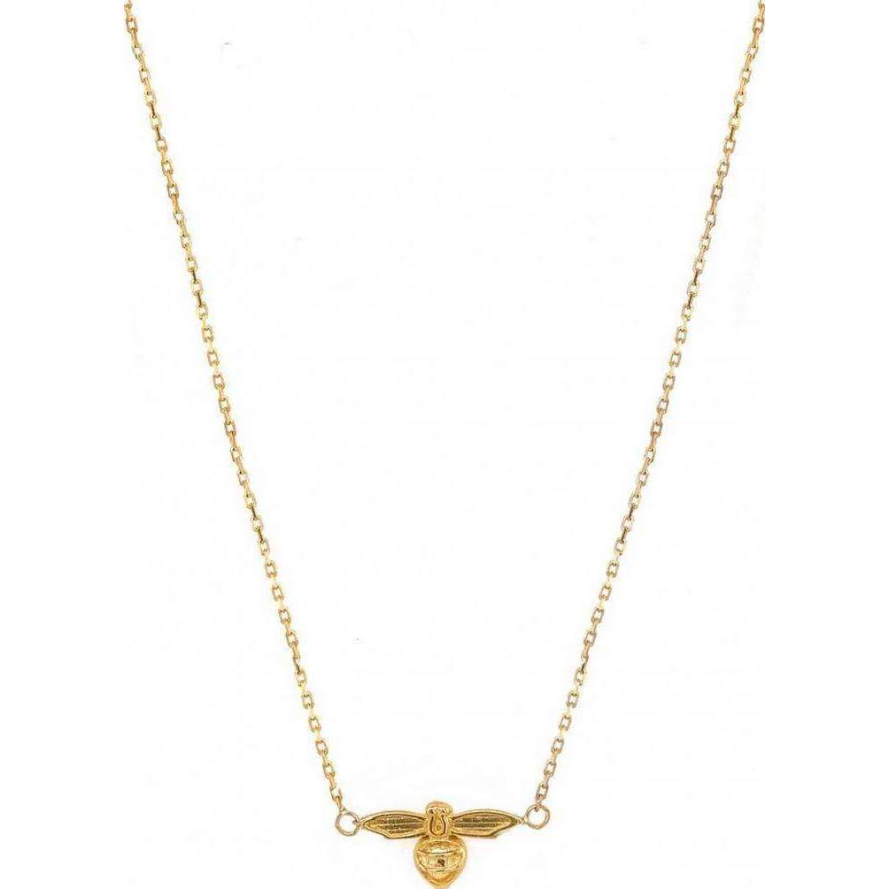 Mark Milton Bee Necklace - Gold