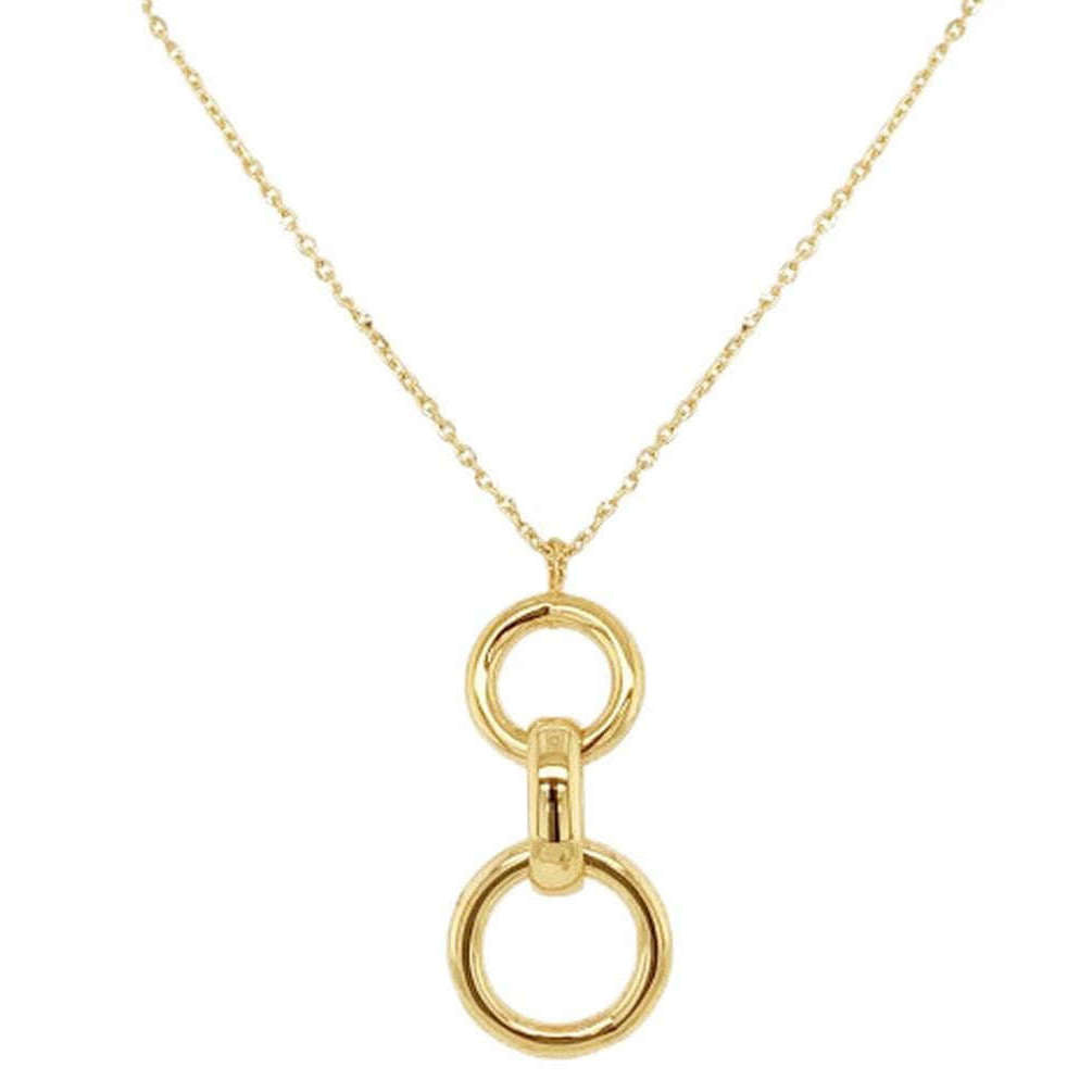 Mark Milton Circles Pendant - Yellow Gold