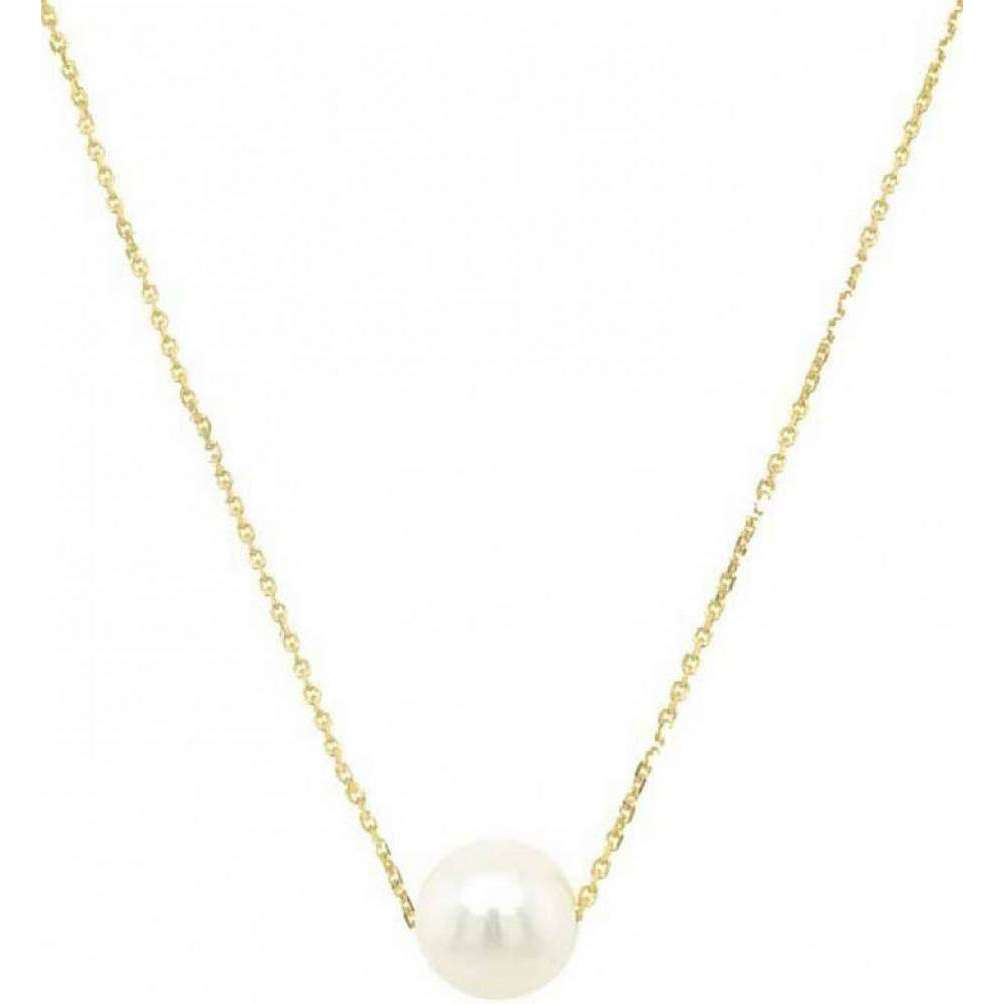 Mark Milton Culture Pearl Necklace - Gold