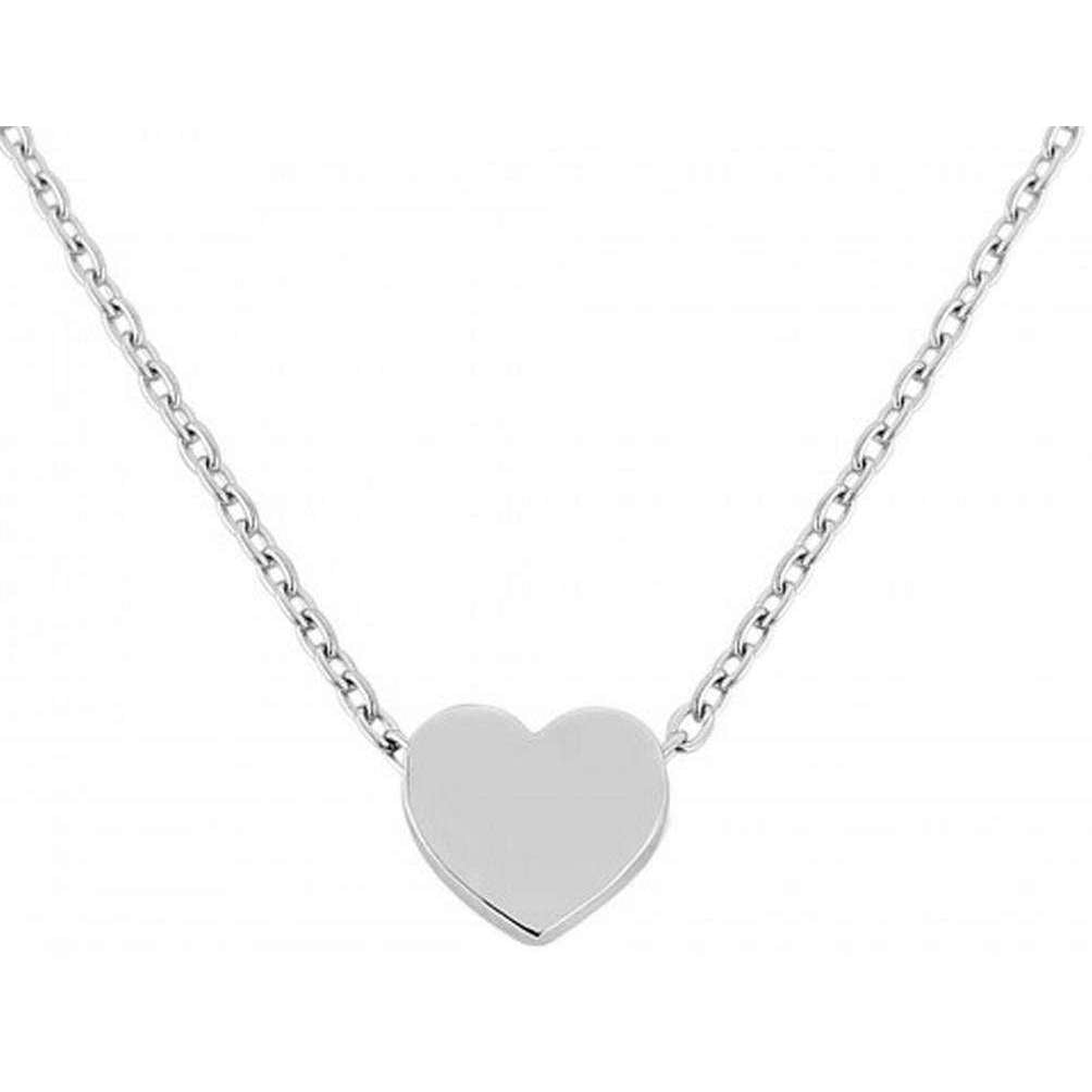 Mark Milton Heart Necklace - White Gold