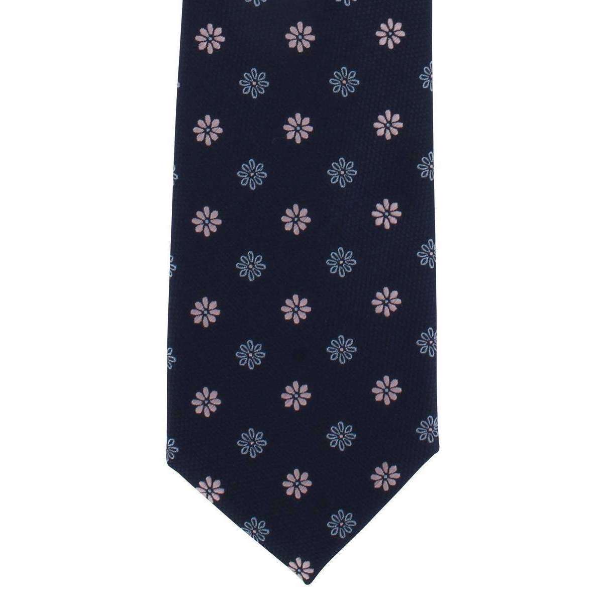 Michelsons of London Petal Floral Polyester Tie - Pink