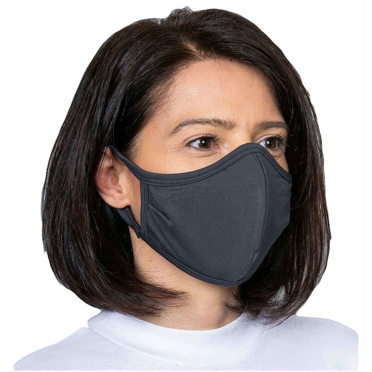 Obviously Ear Loop Face Mask - Dark Grey