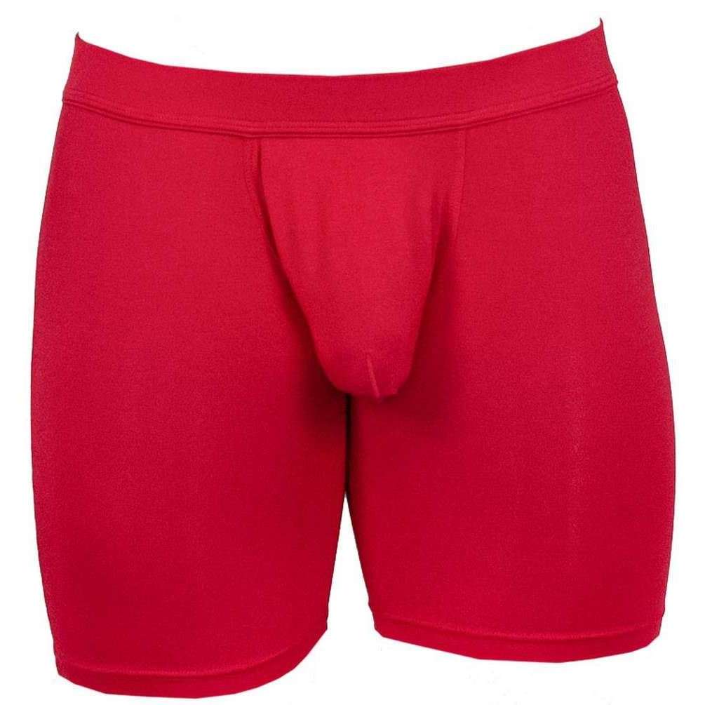 Obviously EliteMan Boxer Brief 6inch Leg - Red - Extra Large - 105-110cm | 42-44"(Waist)