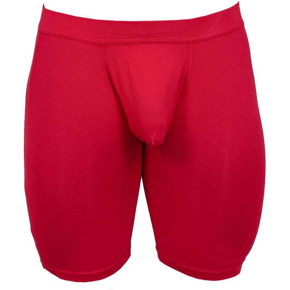 Obviously EliteMan Boxer Brief 9inch Leg - Red - Extra Large - 105-110cm | 42-44"(Waist)