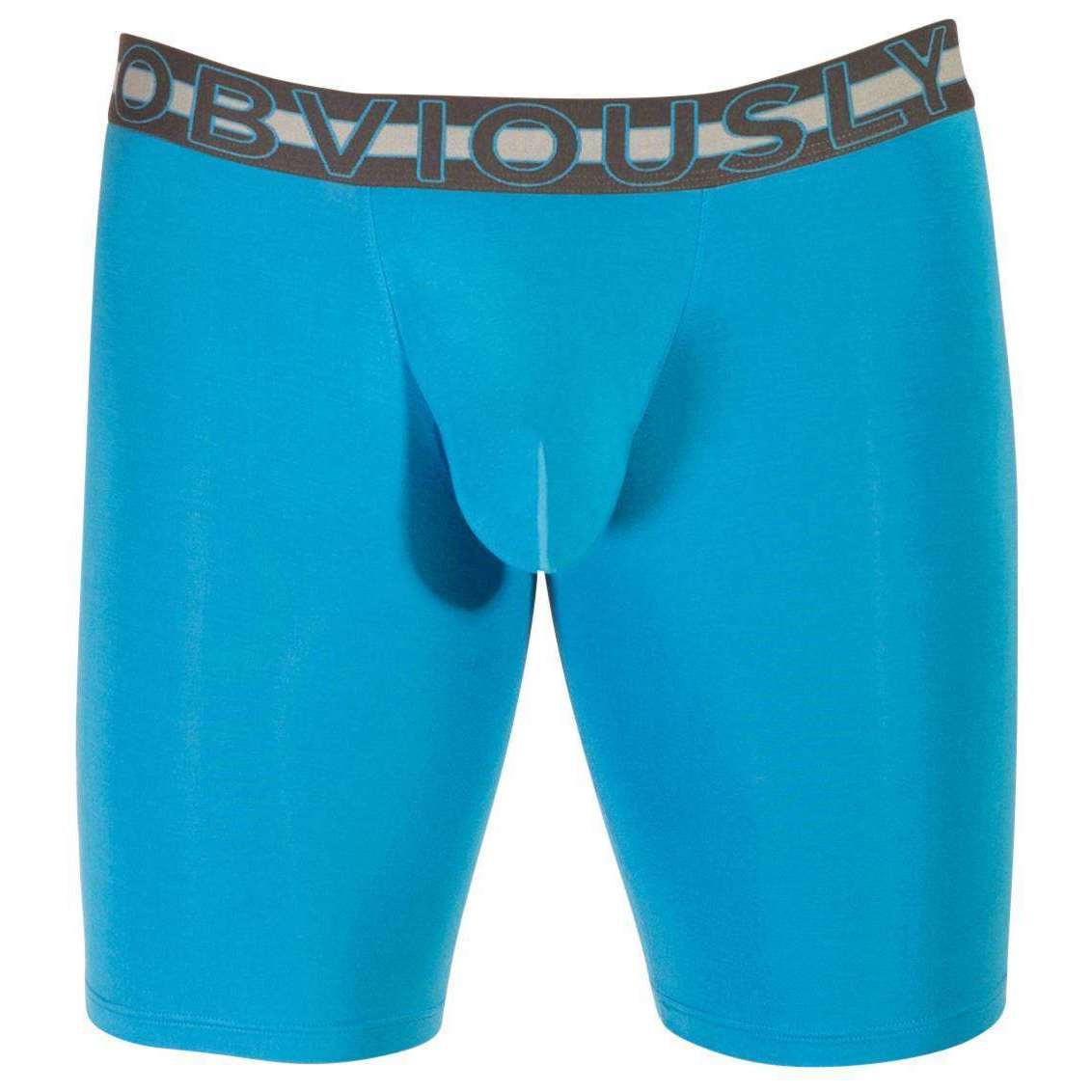 Obviously EveryMan AnatoMAX Boxer Brief 9inch Leg - Bondi Blue