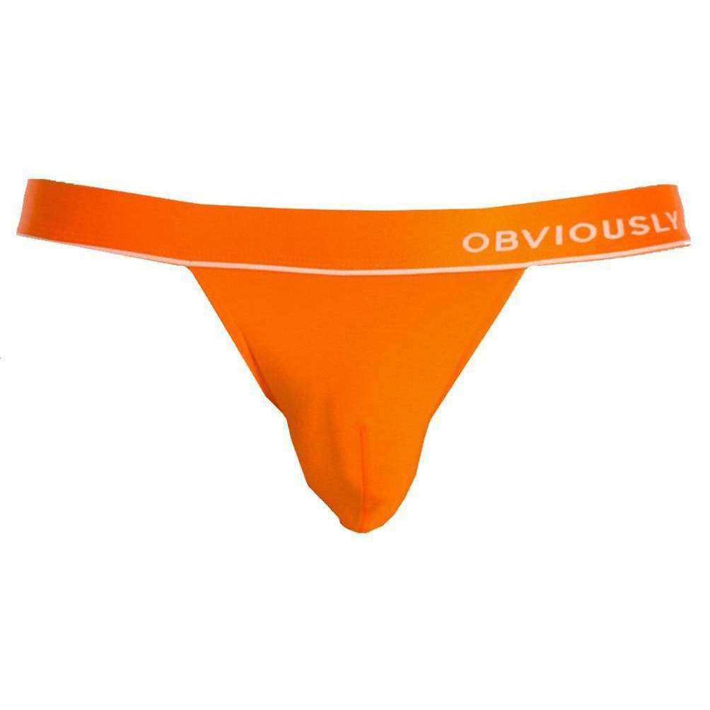 Obviously PrimeMan AnatoMAX Bikini Brief - Orange