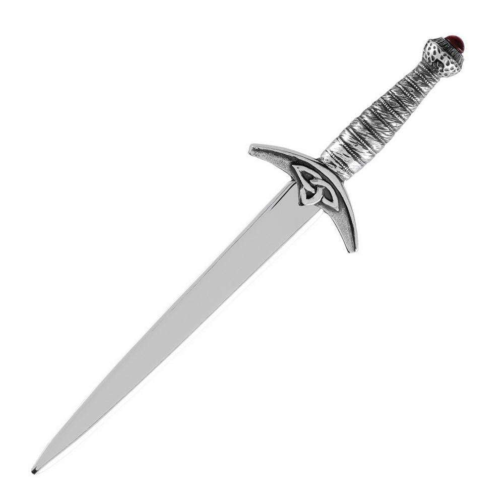 Orton West Excalibur Sword Letter Opener - Silver