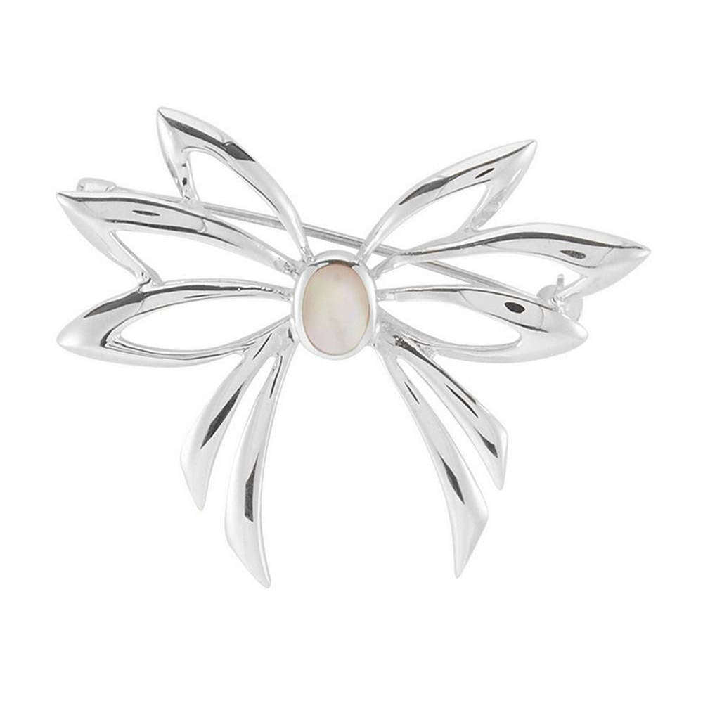 Orton West Shell Brooch - Silver