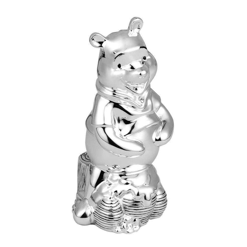 Orton West Winnie The Pooh Money Box - Silver