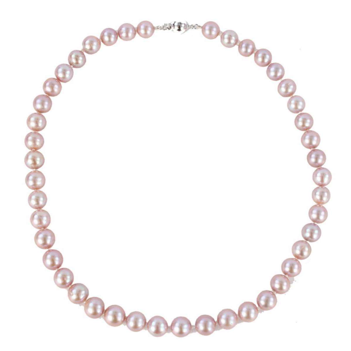 Pearl Aurora Medium Ice Drop Freshwater Pearl Necklace - Lavender