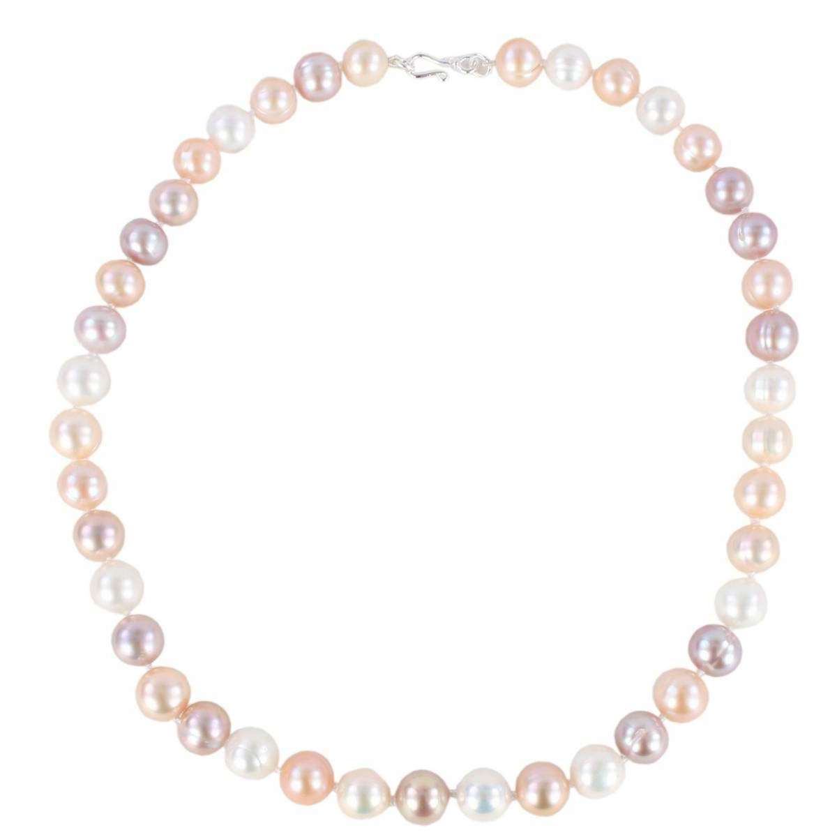 Pearl Aurora Rainbow Freshwater Pearl Necklace - Multi-colour