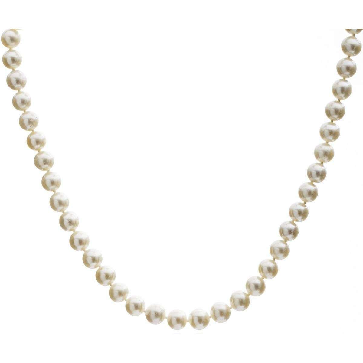 Pearls of the Orient Gratia Freshwater Pearl Necklace - White