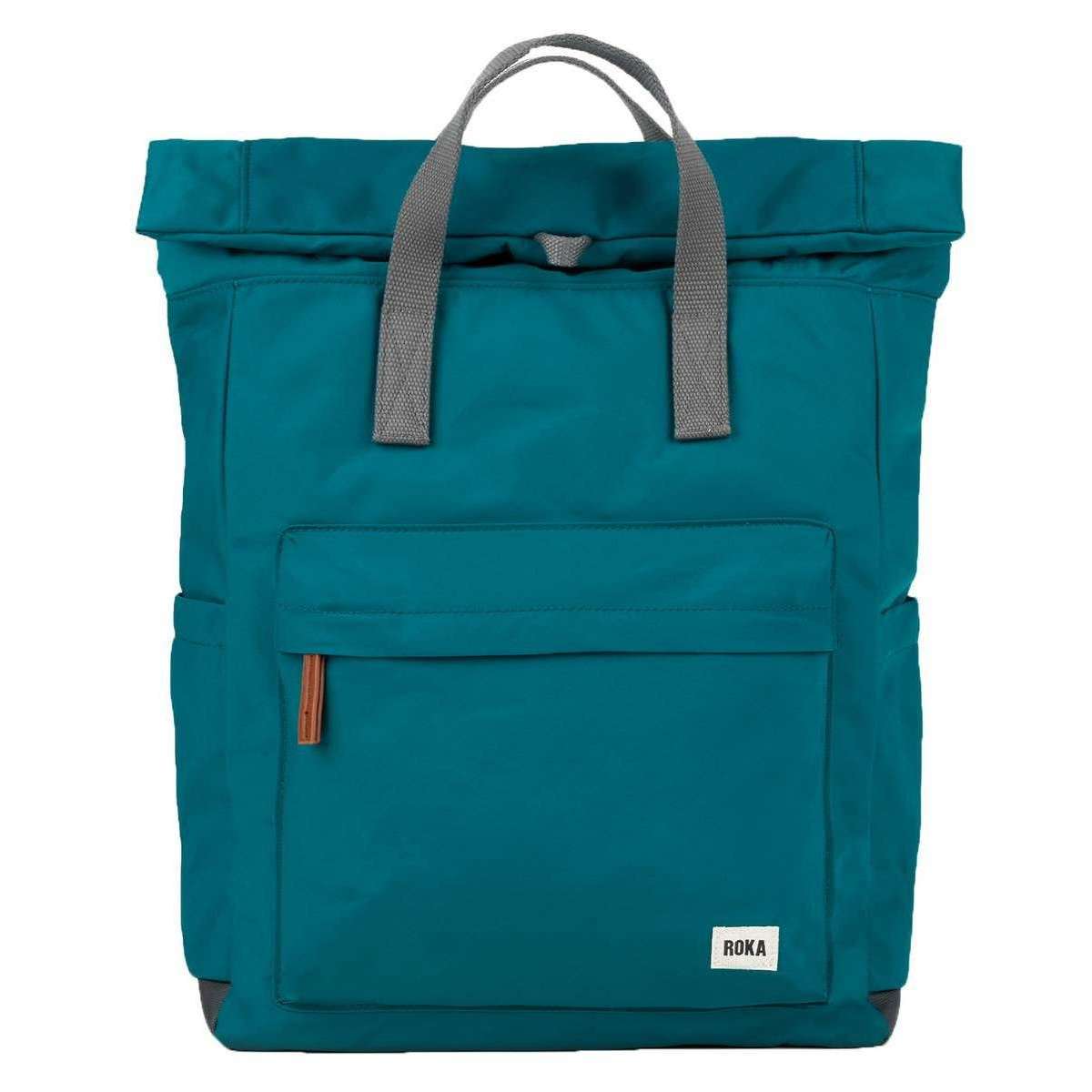 Roka Canfield B Large Sustainable Nylon Backpack - Marine Blue