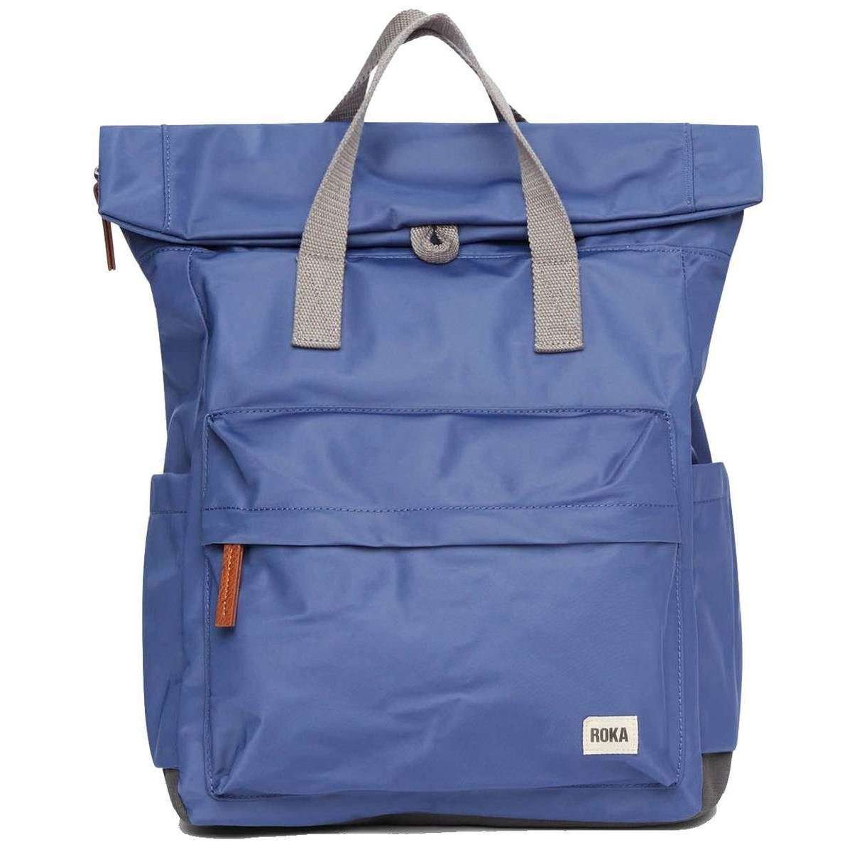 Roka Canfield B Medium Sustainable Nylon Backpack - Burnt Blue