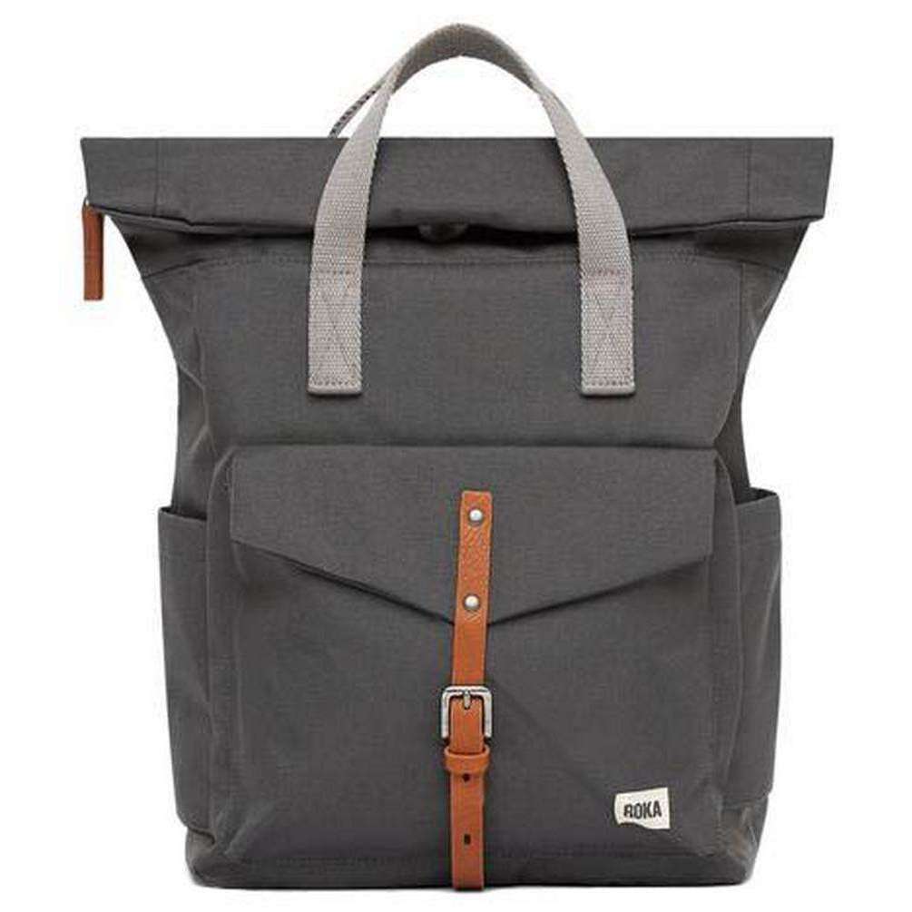 Roka Canfield C Medium Sustainable Backpack - Carbon Grey