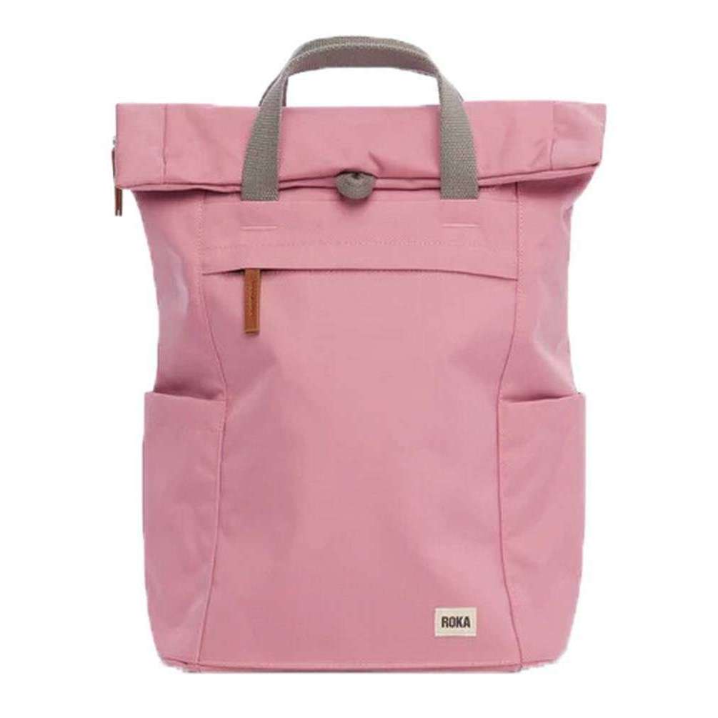 Roka Finchley A Medium Sustainable Canvas Backpack - Antique Pink