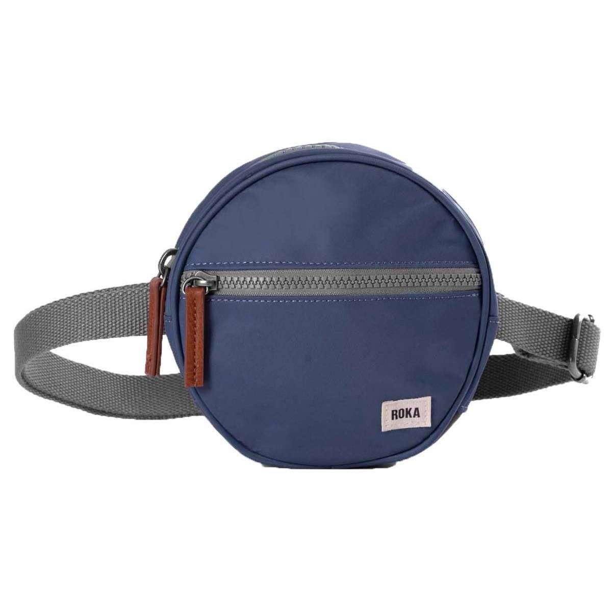 Roka Paddington D Sustainable Nylon Hip Bag - Airforce Blue