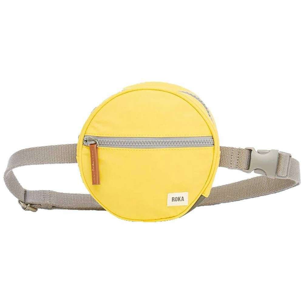 Roka Paddington D Sustainable Nylon Hip Bag - Lemon Yellow