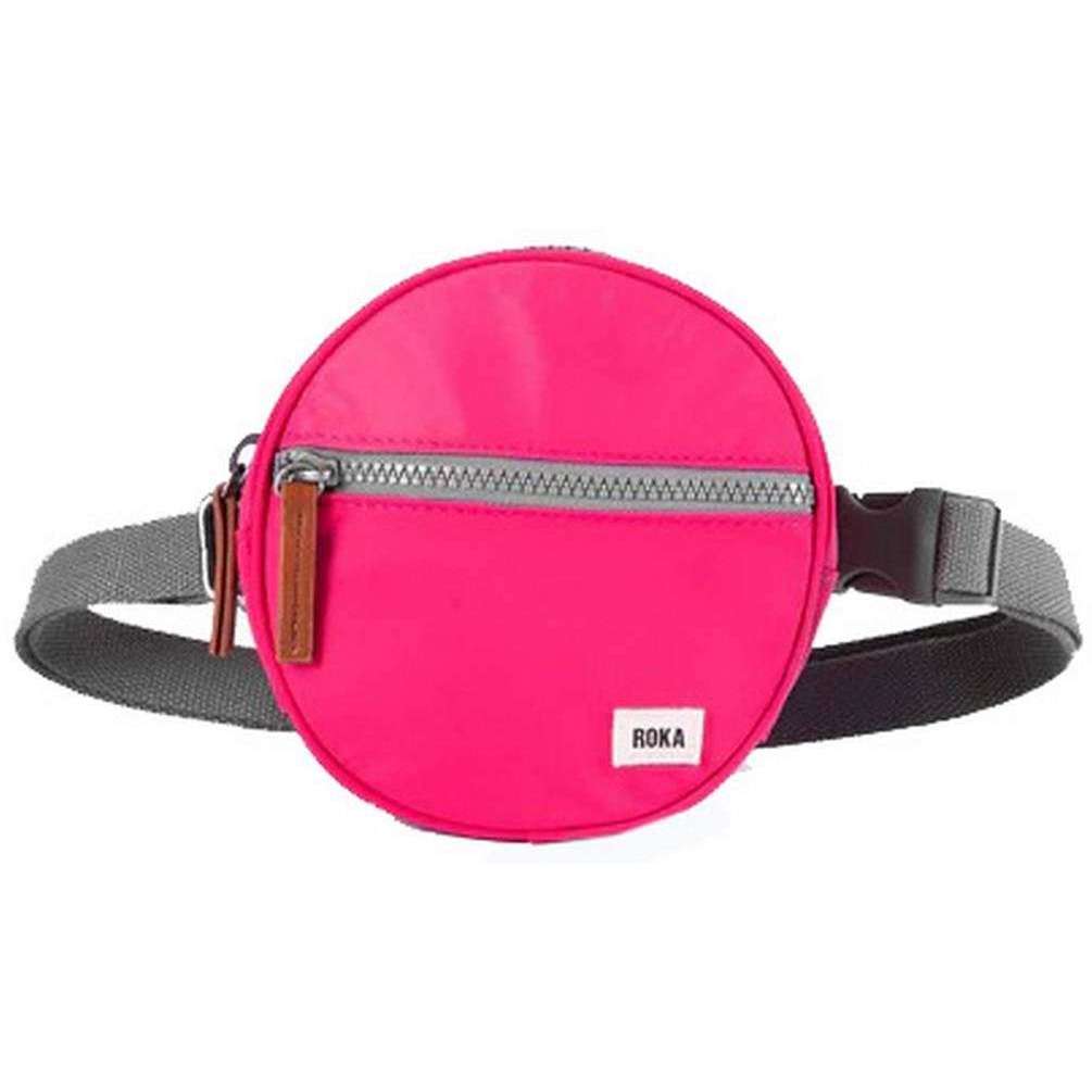 Roka Paddington D Sustainable Nylon Hip Bag - Raspberry Pink