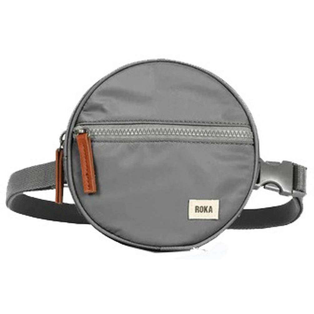 Roka Paddington D Sustainable Nylon Hip Bag - Stormy Grey