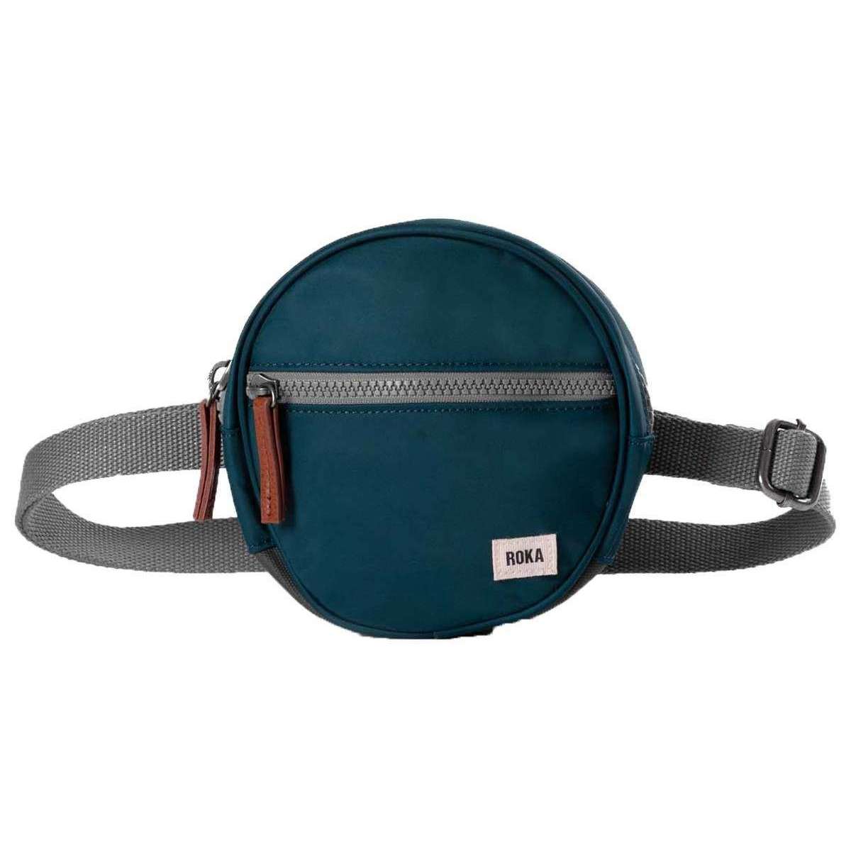 Roka Paddington D Sustainable Nylon Hip Bag - Teal Green