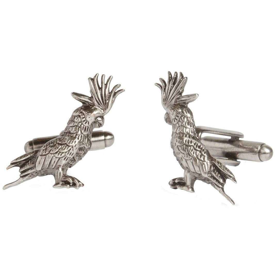 Simon Carter Cockatoo West End Cufflinks - Silver