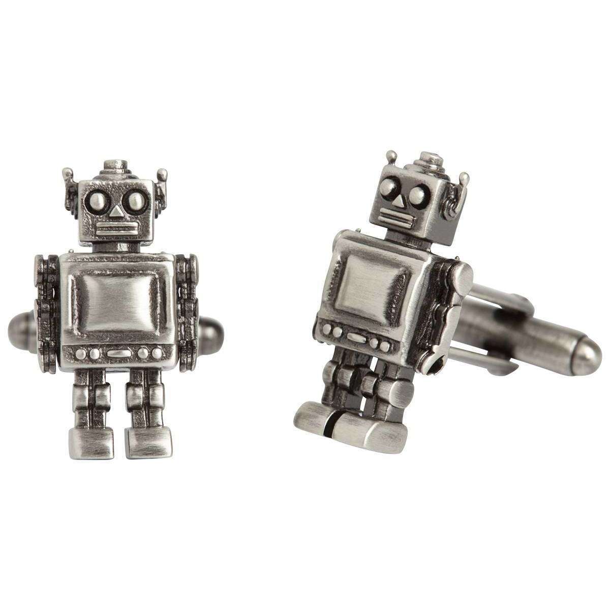 Simon Carter West End Robot Cufflinks - Silver