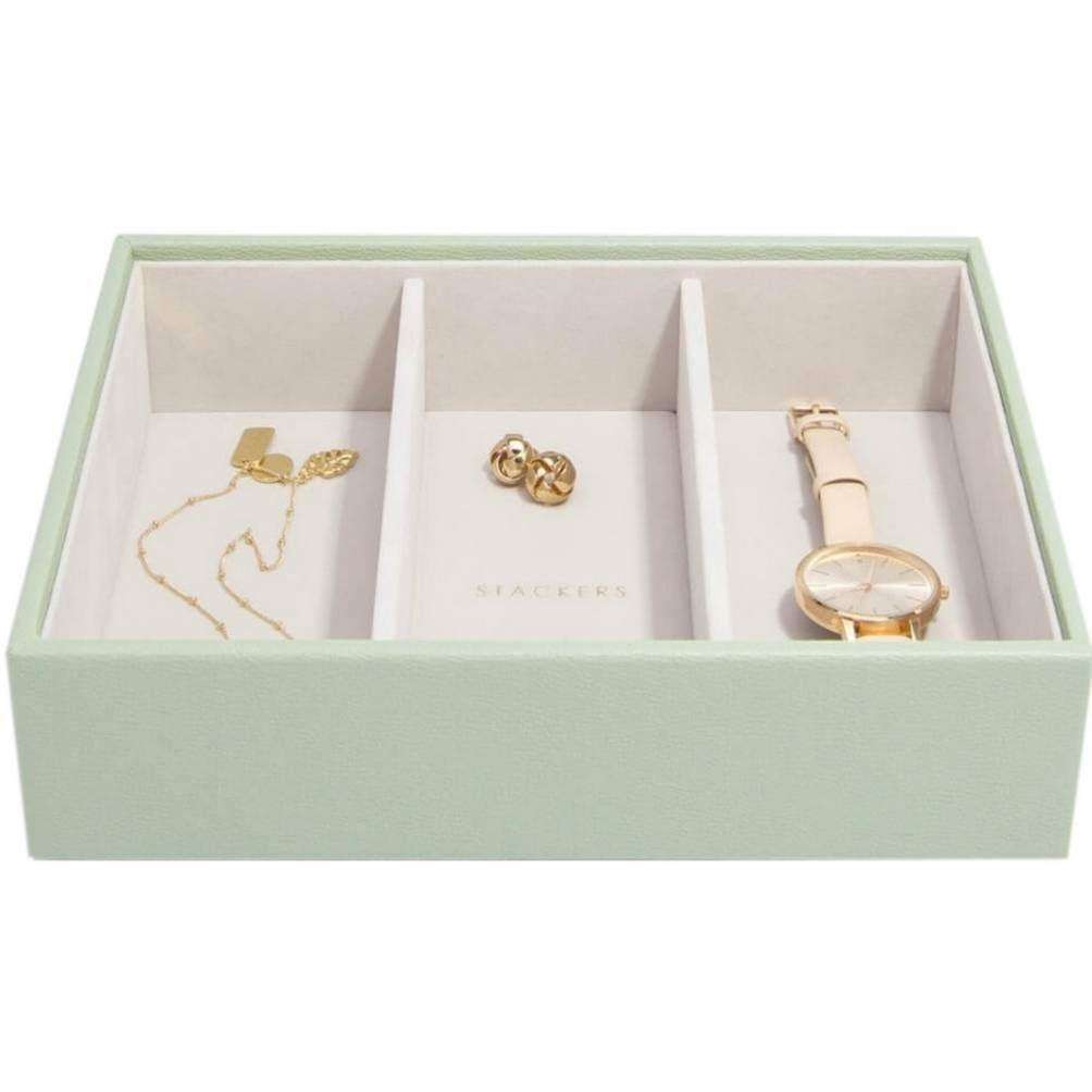 Stackers Classic Watch and Accessory Tray - Sage Green