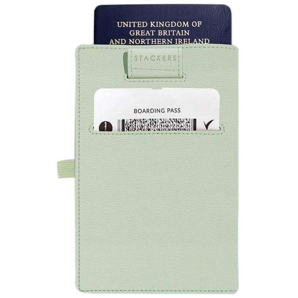 Stackers Passport Sleeve - Sage Green