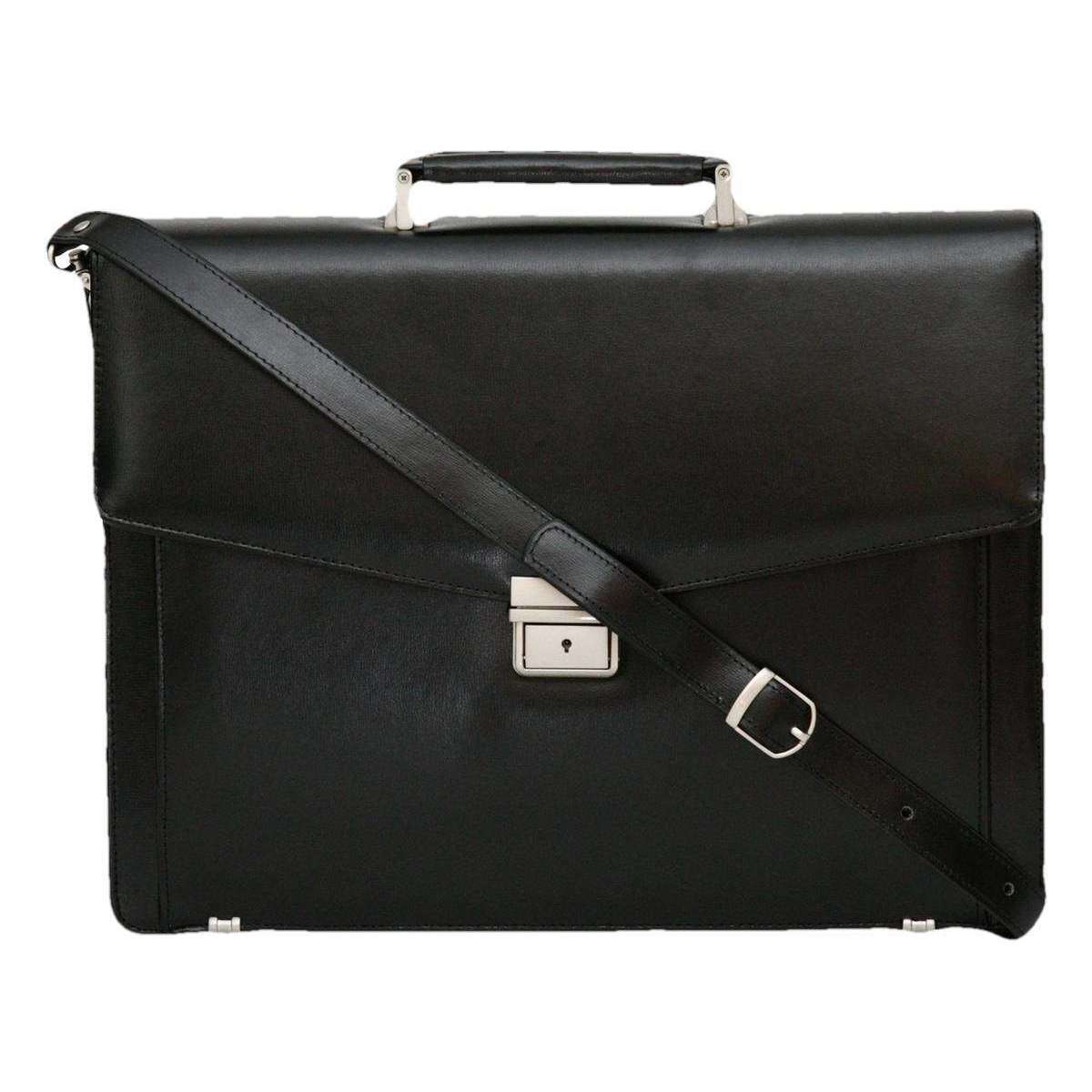 Tassia Laptop Briefcase - Black