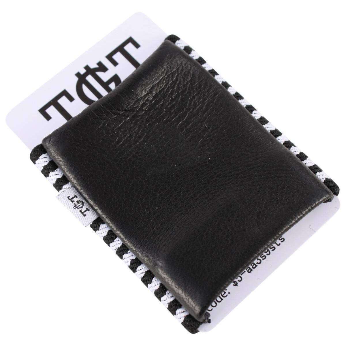 TGT Tight Wallets Stone 2.0 Elastic Card Holder - Black/White