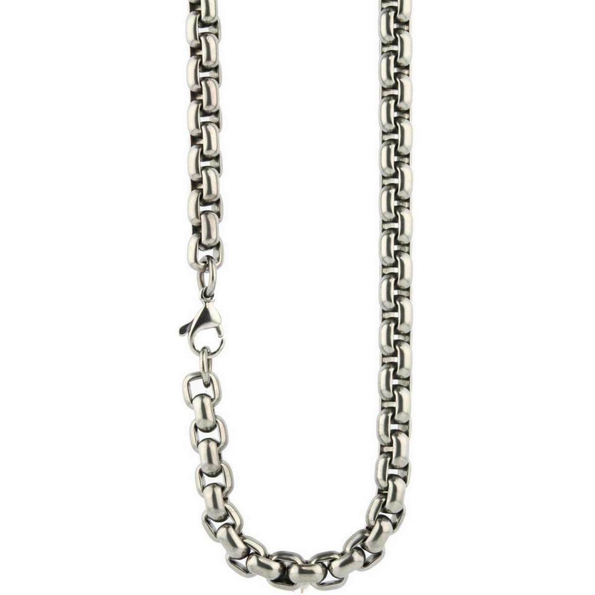 Ti2 Titanium Chunky Venetian Inka Chain - Silver