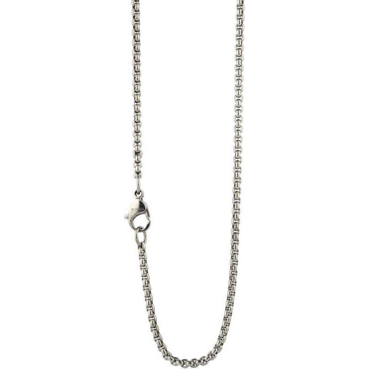 Ti2 Titanium Fine Venetian Inka Chain - Silver