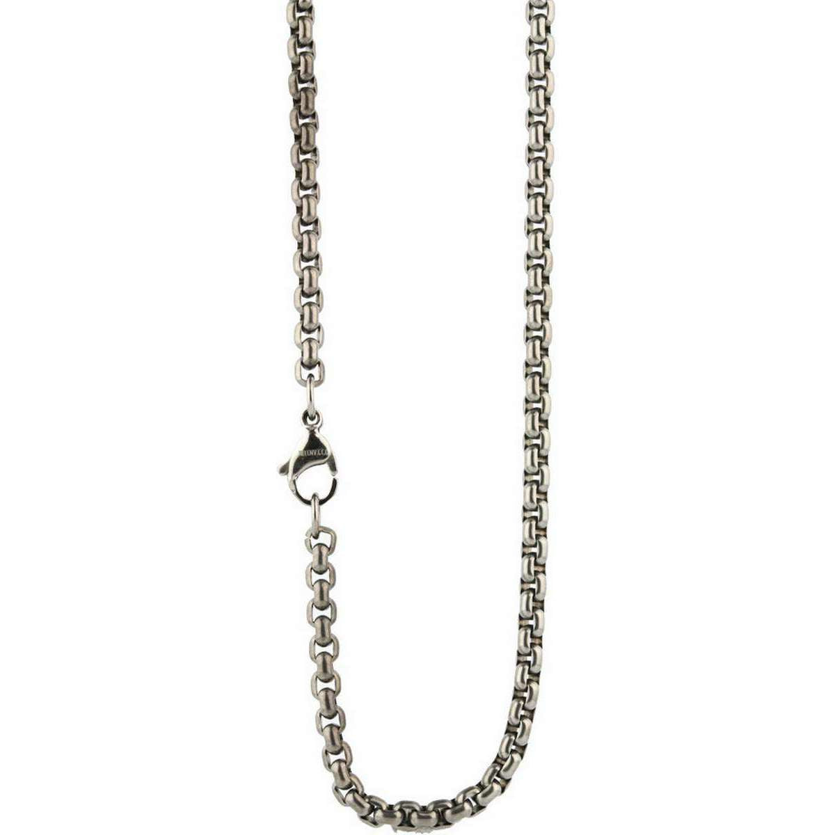 Ti2 Titanium Venetian Inka Chain - Silver