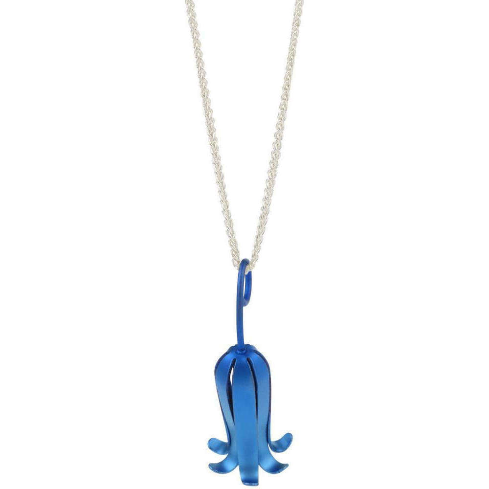 Ti2 Titanium Woodland Bluebell Pendant - Blue