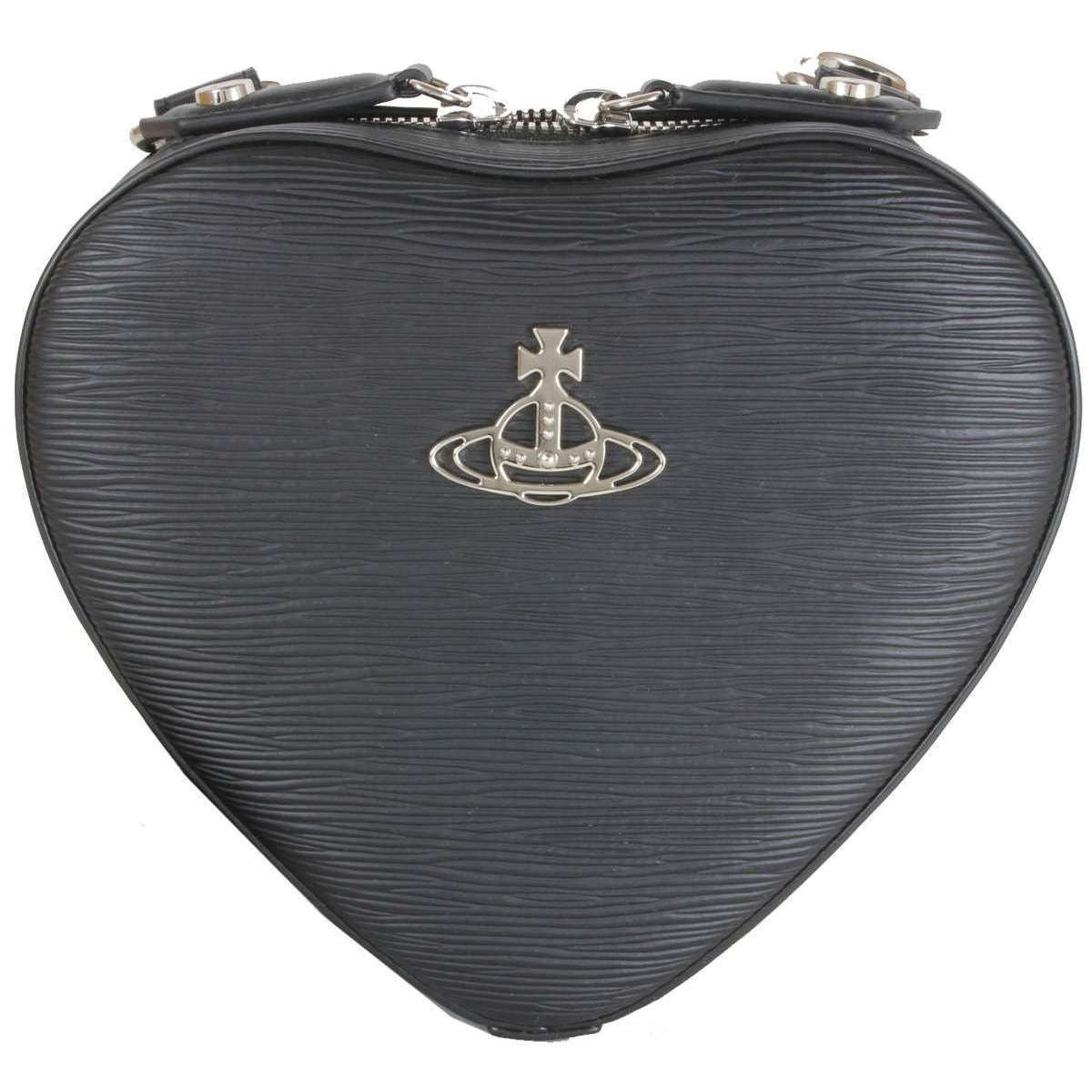 Vivienne Westwood Ella Heart Mini Backpack - Black