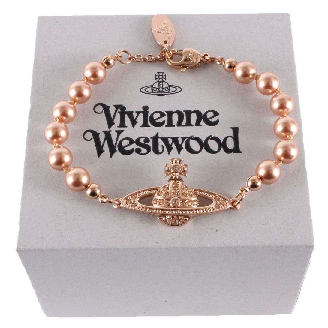 Vivienne Westwood Mini Bas Relief Rose Bracelet