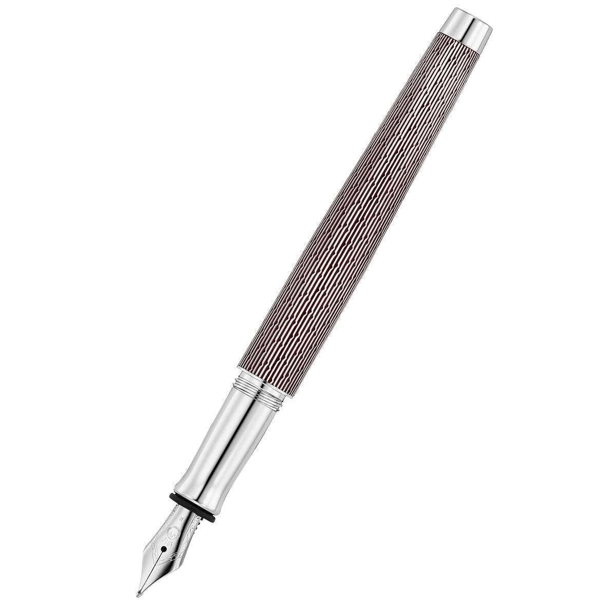 Waldmann Pens Tango Imagine Stainless Steel Nib Fountain Pen - Burgundy