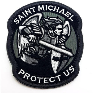 Saint Michael Textil Patch Polizeimemesshop